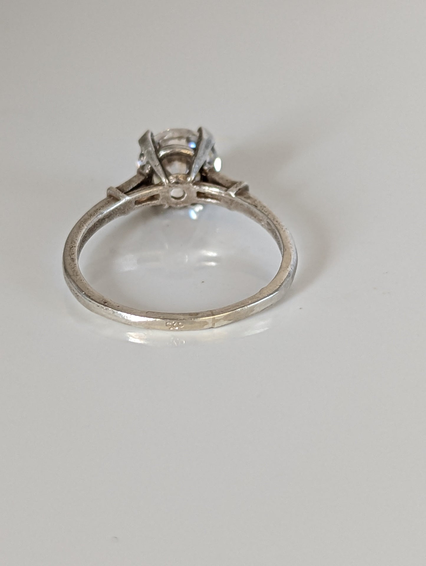 925 Silver Zirconia Ring – Handmade Elegant Sparkle for Any Occasion
