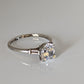 925 Silver Zirconia Ring – Handmade Elegant Sparkle for Any Occasion