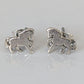 Silver Steed Small Silver Horse Studs