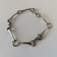 925 Sterling Silver Snaffle Bit Bracelet – Handmade Equestrian Jewellery