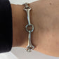 925 Sterling Silver Snaffle Bit Bracelet – Handmade Equestrian Jewellery