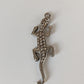 Silver Steed Detailed Lizard Silver Pendant