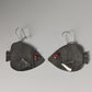 Silver Steed Angel Fish Dropped Earrings