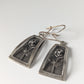Silver Steed Treasured Rose Dropped Earrings