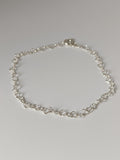 Silver Steed Heart Link Silver Bracelet