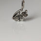 Silver Steed Oak & Horseshoe Silver Pendant
