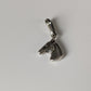 Silver Steed Small Horse Head Silver Pendant