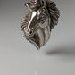 Silver Steed Signature Horse head Pendant