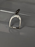 Silver Steed Stirrup Silver Pendant