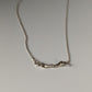 Silver Steed Snaffle Necklace