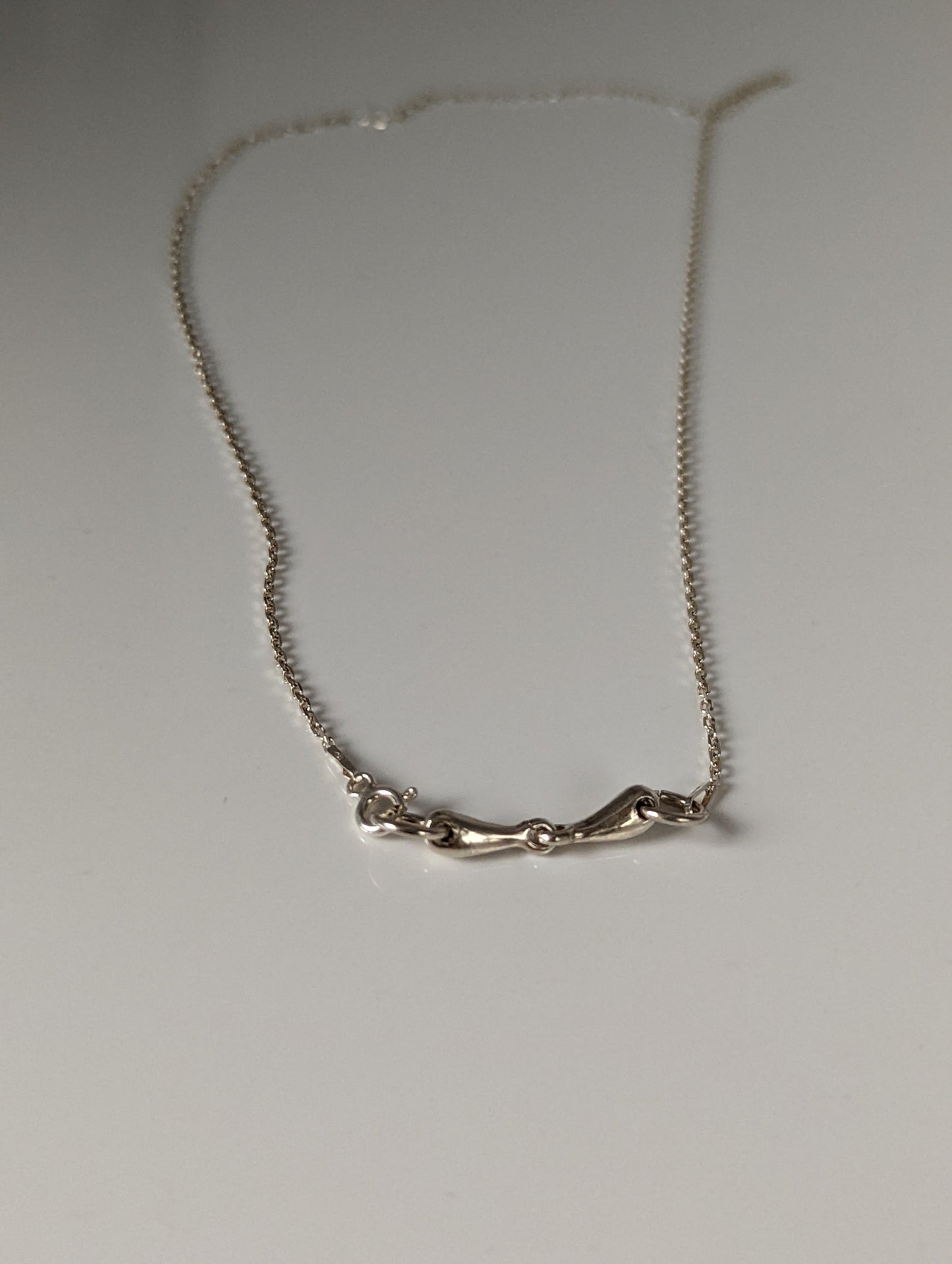 Silver Steed Snaffle Necklace