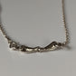 Silver Steed Snaffle Necklace
