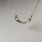 Silver Steed Snaffle Necklace