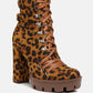 Palmetto Snake Skin Ankle Boots