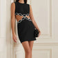 Glamour Rhinestone Bodycon Dress