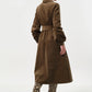 Rebecka Baby Cord Midi Shirt Dress - Mole