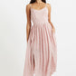 Rialto Lucky Flower Cut Out Back Midi Dress