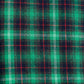 Bia Winter Check Button Through Skirt – Green