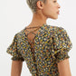 Romola Santa Fe Floral Laced Back Midi Dress