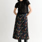 Rufaro Lace Trim Short Sleeve Blouse - Black