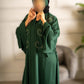 Pearl embroidered Abaya