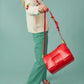 Red Grape Skin Eco Leather Bag