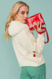 Red Grape Skin Eco Leather Bag