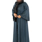 DMC Abaya open sleeve & Tassel