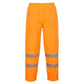 Portwest S487 Hi-Vis Breathable Waterproof Rain Trousers