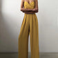 Imani - Elegant Spaghetti Strap Wide-Leg Jumpsuit