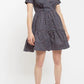 Louche Saara Jaipur Print Tiered Mini Dress