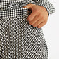 Louche Sabina Diamonds Forever Print Pleated Midi Skirt