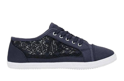 Ladies Lace Design Sneakers – Perfect Blend of Style and Comfort