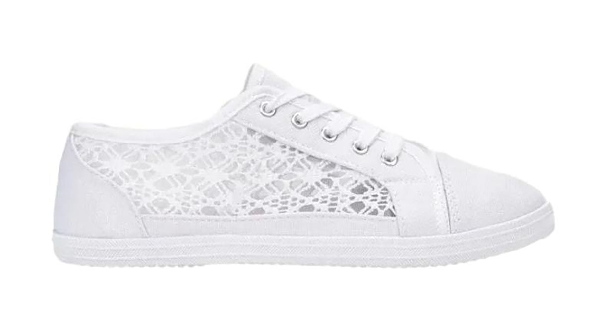 Ladies Lace Design Sneakers – Perfect Blend of Style and Comfort