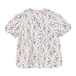 Cressida Regency Print Frill Trim V-Neck Blouse
