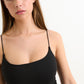 Soumia Jersey Bodice And Recycled Cotton Skirt Midaxi Dress - Black