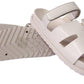Anna Women's Stylish Two-Strap Slide Sandals - Comfortable Open Toe Chic Sandals