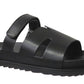Ladies Black Sliders