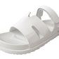 Anna Women's Stylish Two-Strap Slide Sandals - Comfortable Open Toe Chic Sandals