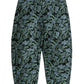 Sutton Blossom Jacquard Barrel Trouser - Black