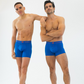 IKON Men's 3" Trunks - Italia Blue Orange