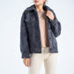 Gray Natural Sheepskin Shearling Jacket