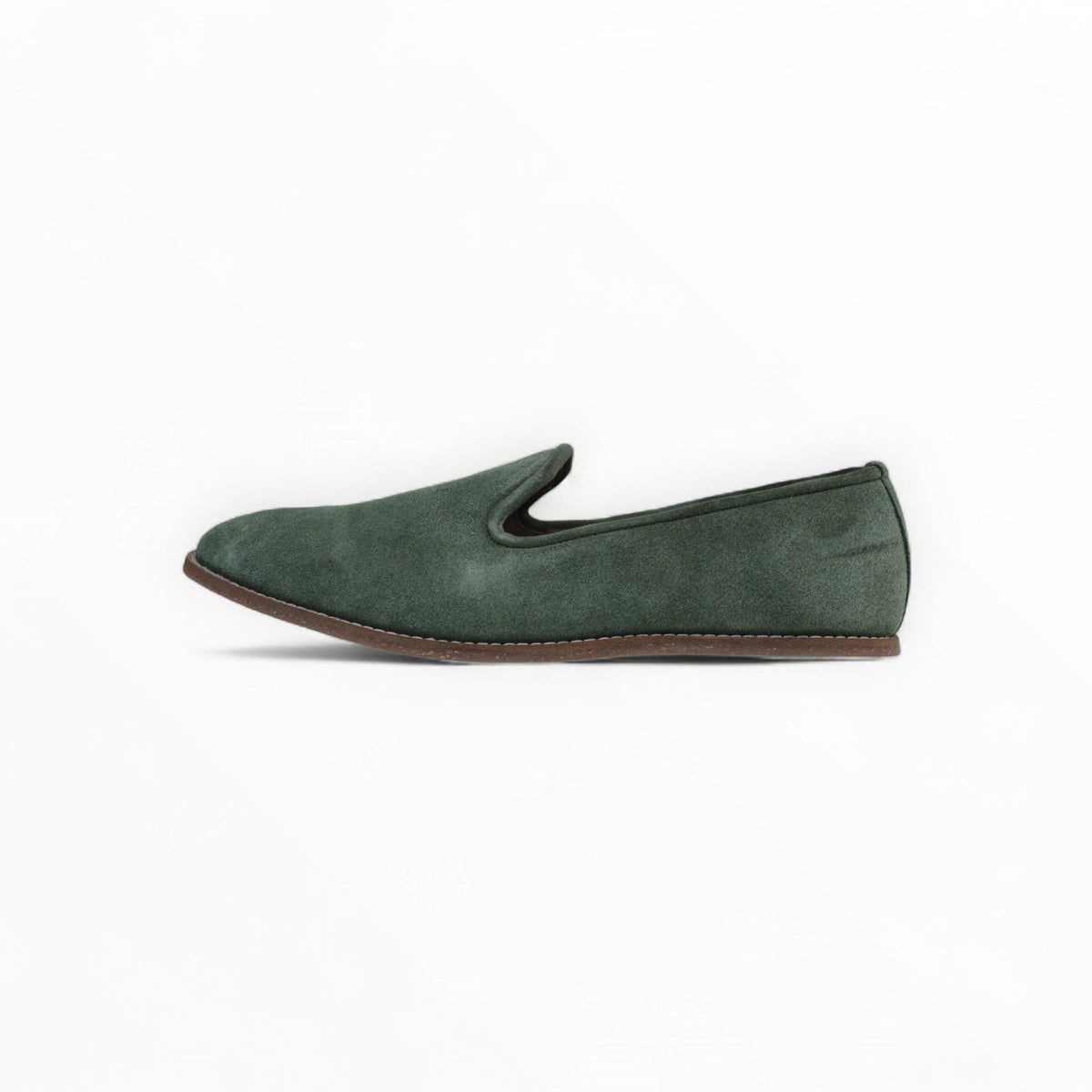 MumbaiLads Mens Kiaan K2 Slip-on Jutti Footwear Green Suede