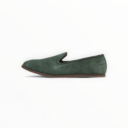 MumbaiLads Mens Kiaan K2 Slip-on Jutti Footwear Green Suede