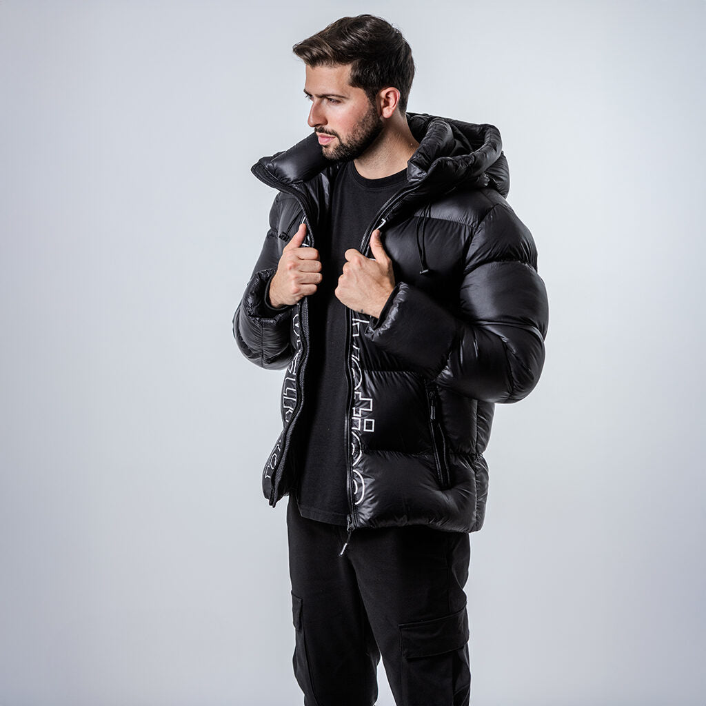 Silver 2 Hooded Down Jacket