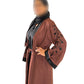 Coloured Split Abaya - High-Quality Fabric with Unique Split Design for Modest Stylish Wear