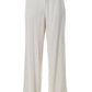 Tilde Linen Mix Straight Leg Trousers - Natural