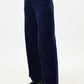 Tilde Lightweight Baby Cord Wide Leg Trousers - Navy