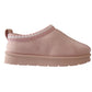 Aino Girls Cozy Kids' Faux Suede Slippers with Aztec Embroidery