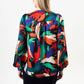 Orlan Hofmann Print Long Sleeve Blouse